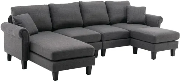 Sectional Accent Sofa for Living Room with Stylish Design