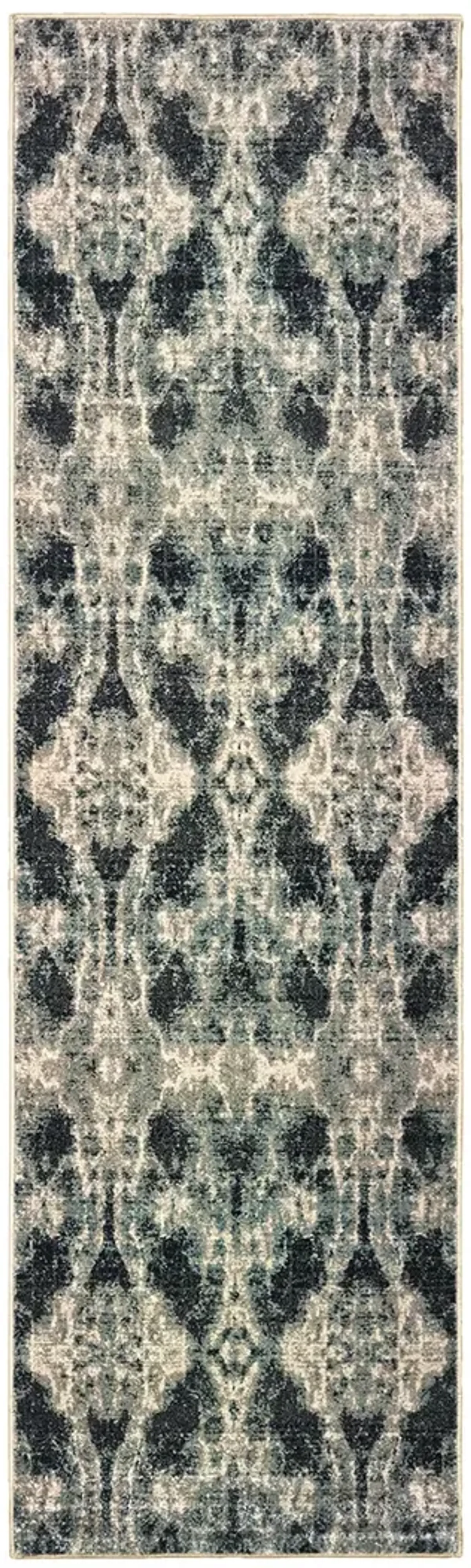 Raleigh 2'3" x 7'6" Grey Rug