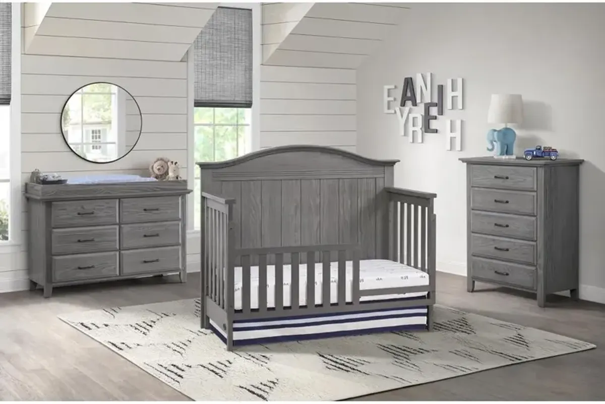 Soho Baby Chandler 4 In 1 Crib Graphite Gray