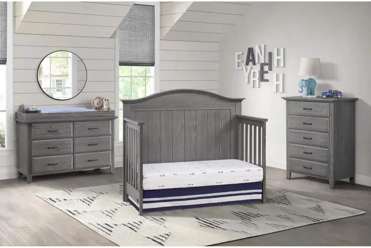 Soho Baby Chandler 4 In 1 Crib Graphite Gray