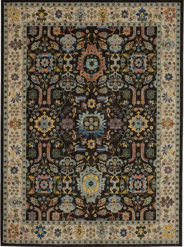 Pandora Enmity Charcoal 2' 4" X 7' 10" Rug