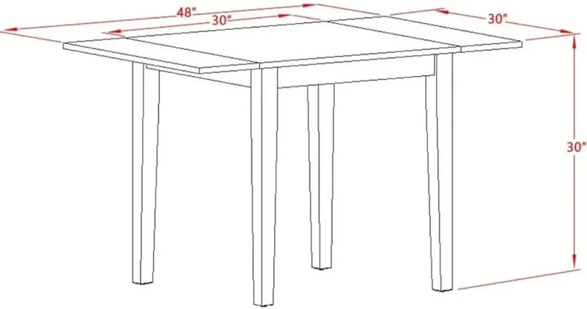 3-PIECE DINING TABLE SET