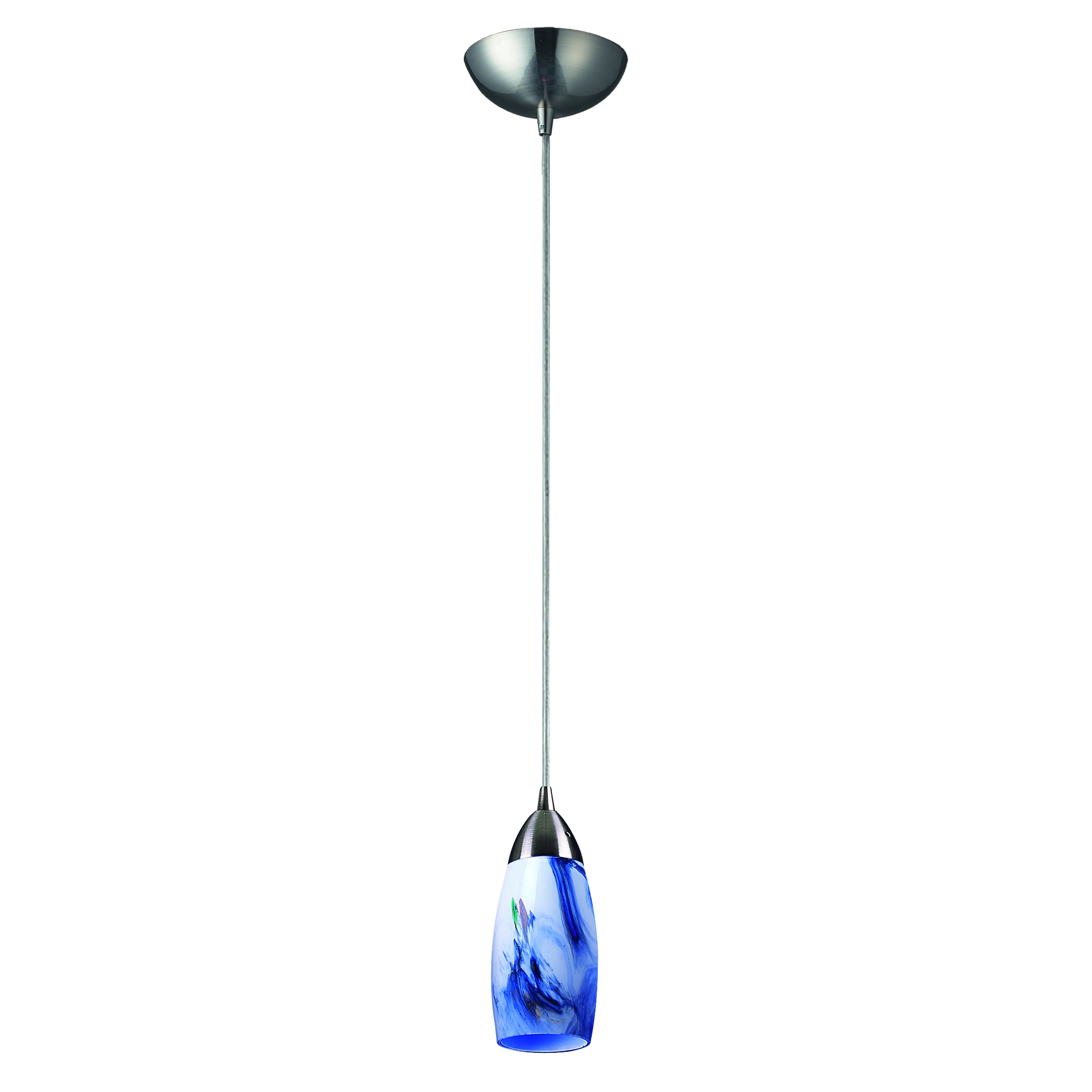 Milan Mountain LED Glass Mini Pendant