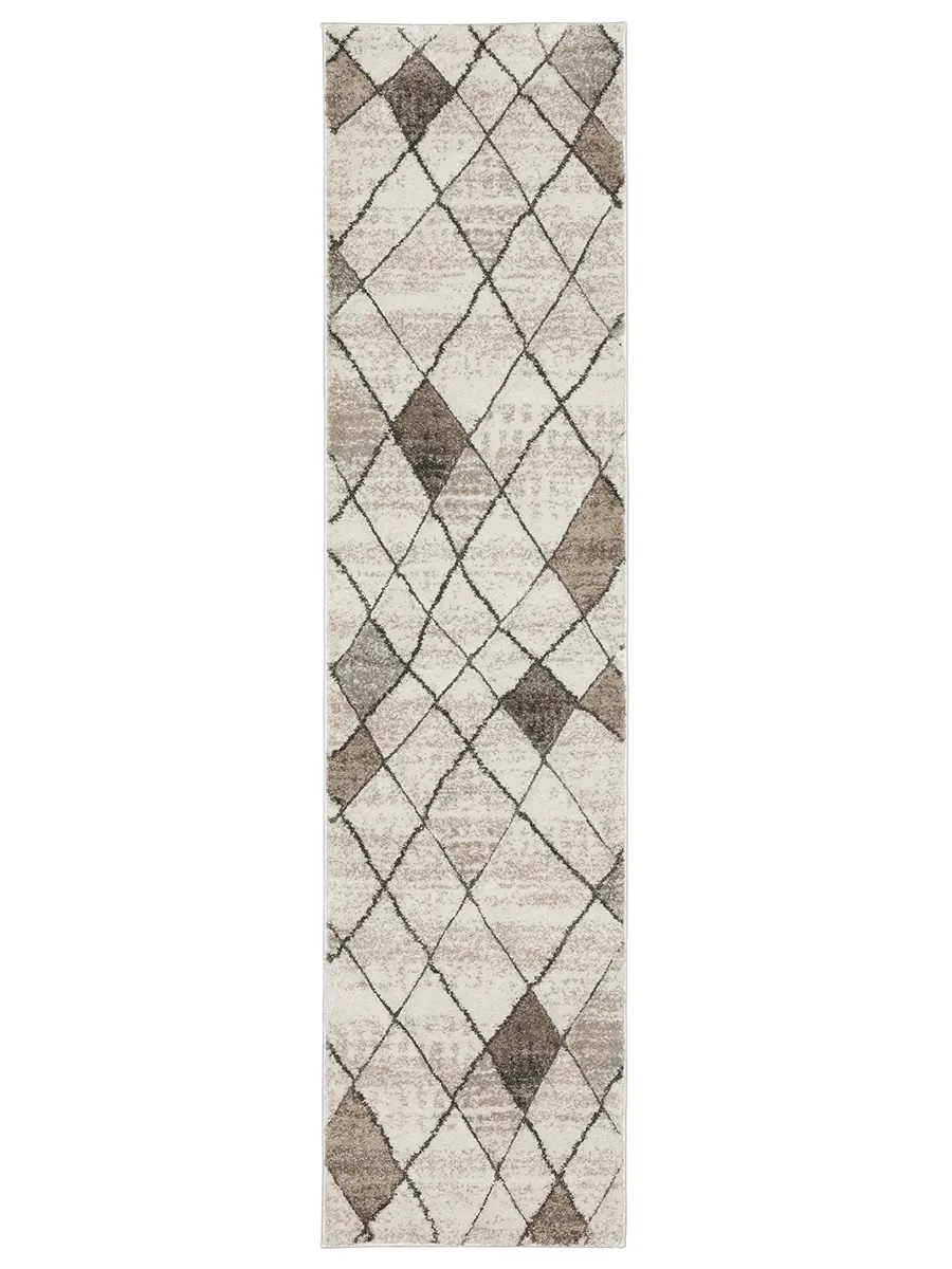 Cambria 1'10" x 7'6" Beige Rug