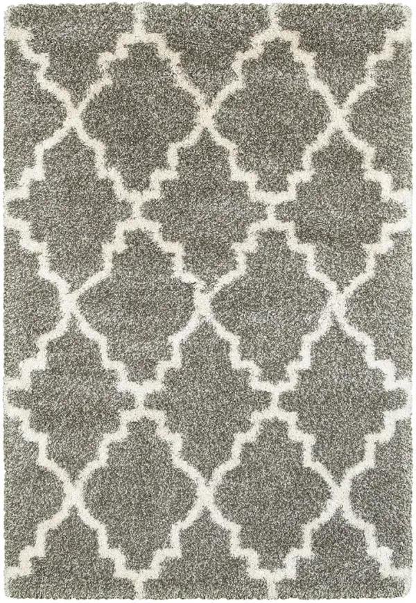 Henderson 6'7" x 9'6" Grey Rug