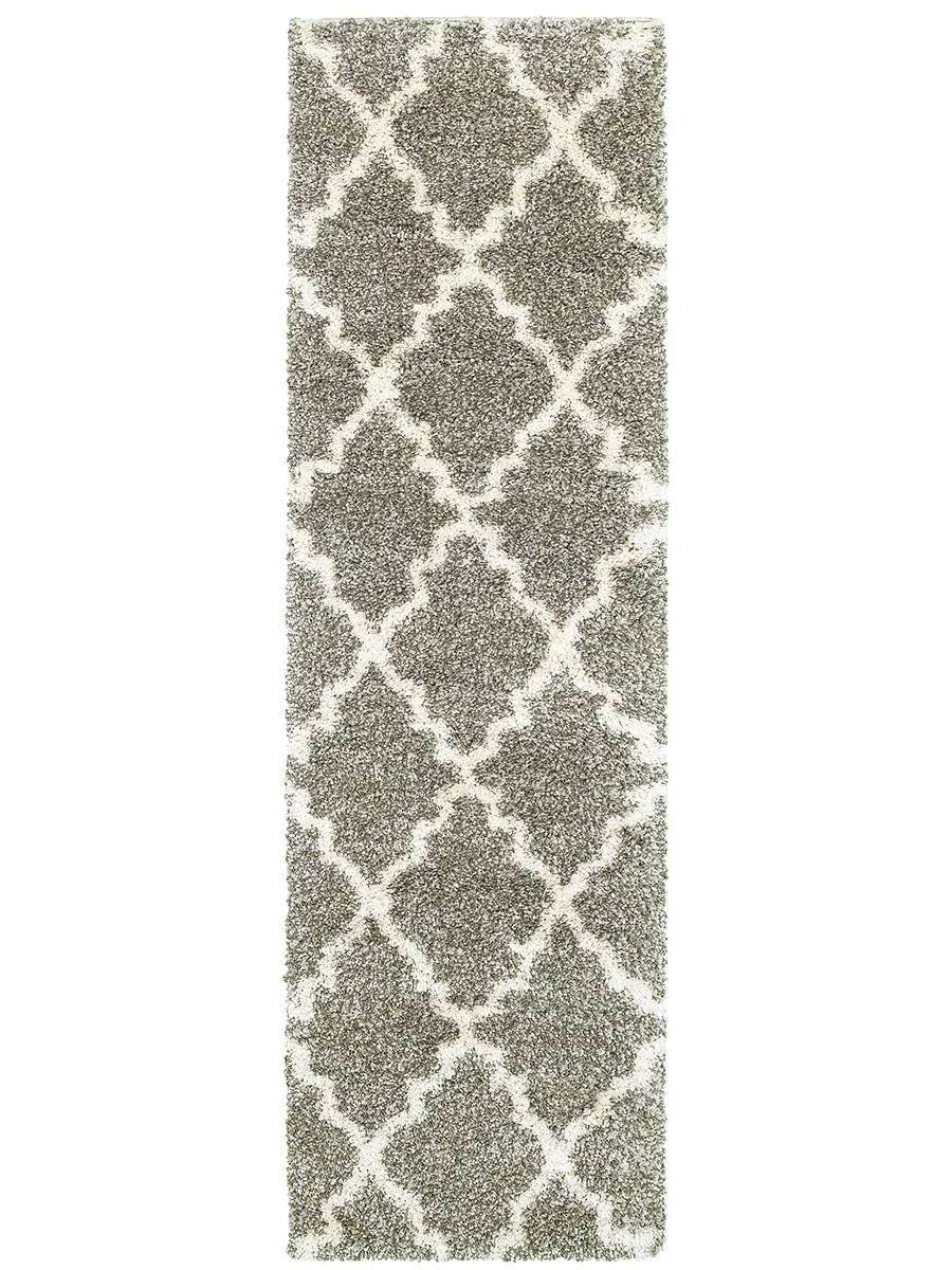 Henderson 2'3" x 7'6" Grey Rug