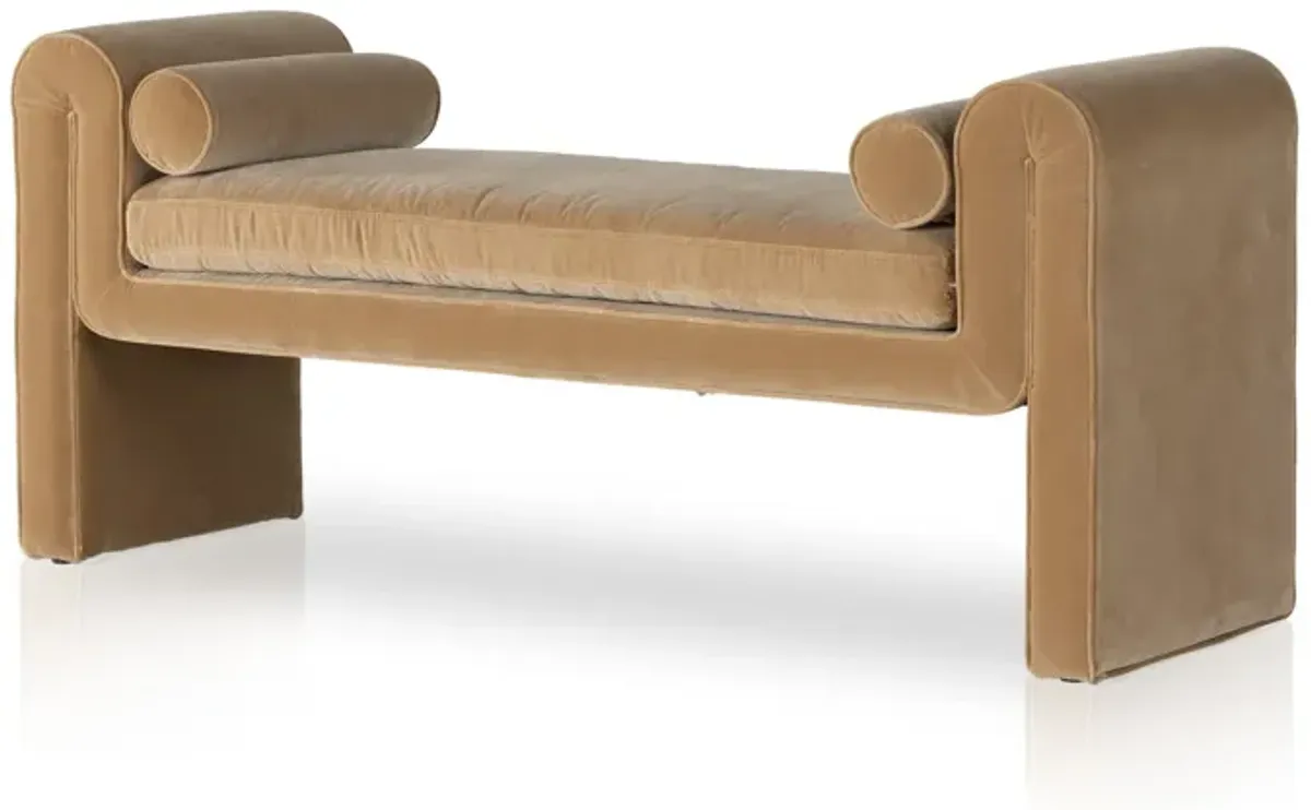 Mitchell Accent Bench, Camel