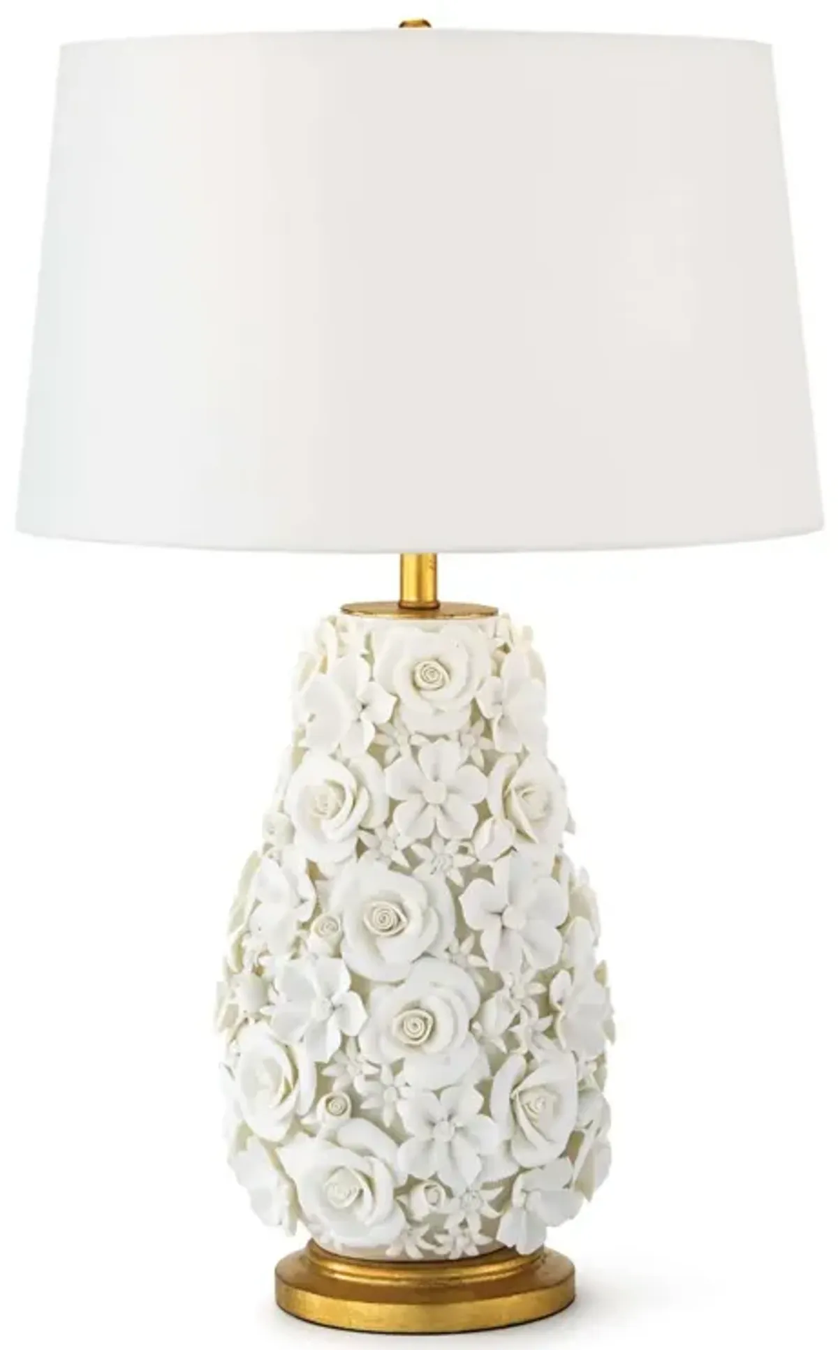 Alice Porcelain Flower Table Lamp