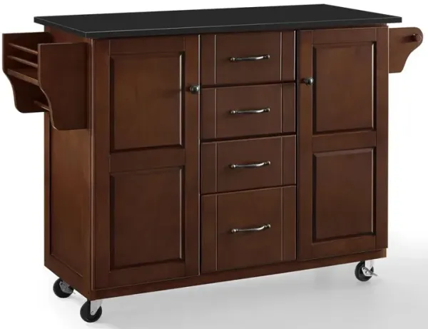 Eleanor Granite Top Kitchen Cart