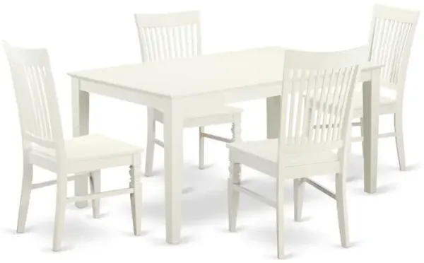 Dining Room Set Linen White