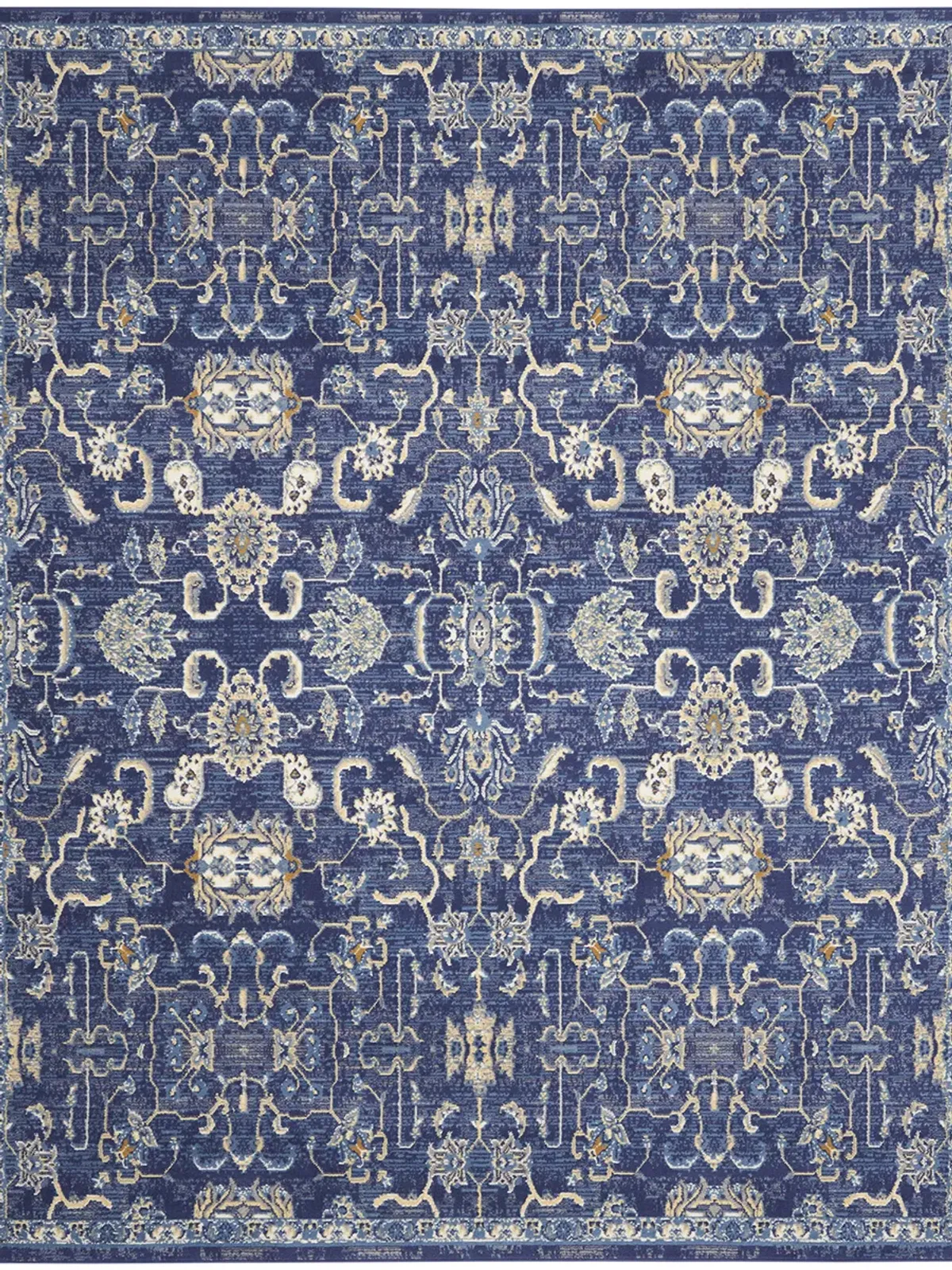 Grafix GRF24 Navy 8' x Round Rug