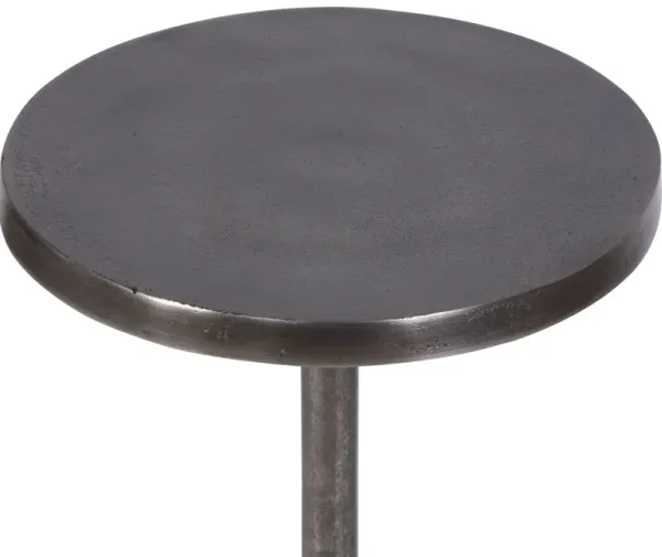Uttermost Sanaga Drink Table Nickel
