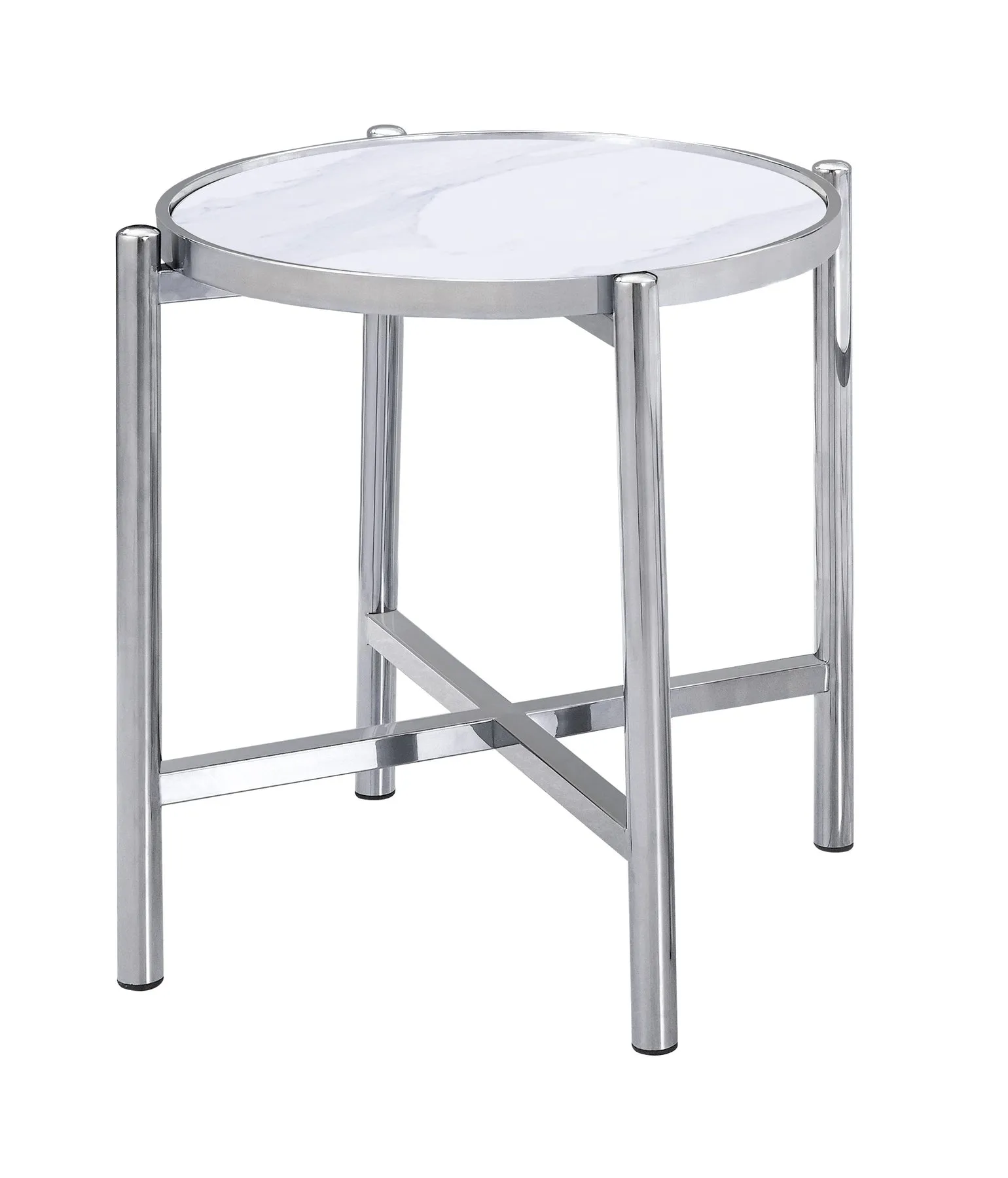 End table, Stainless Steel Base