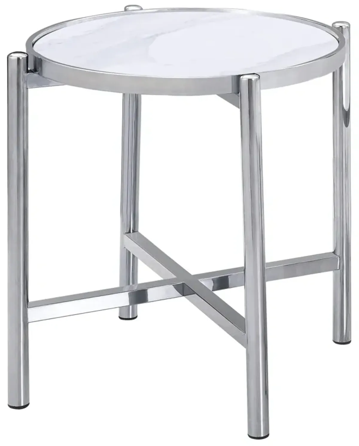 End table, Stainless Steel Base