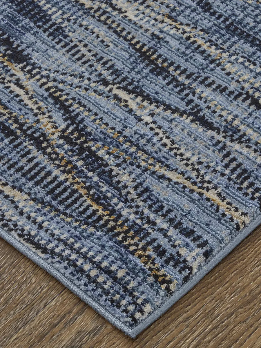 Sonora 39NXF 2' x 3' Blue/Ivory/Tan Rug