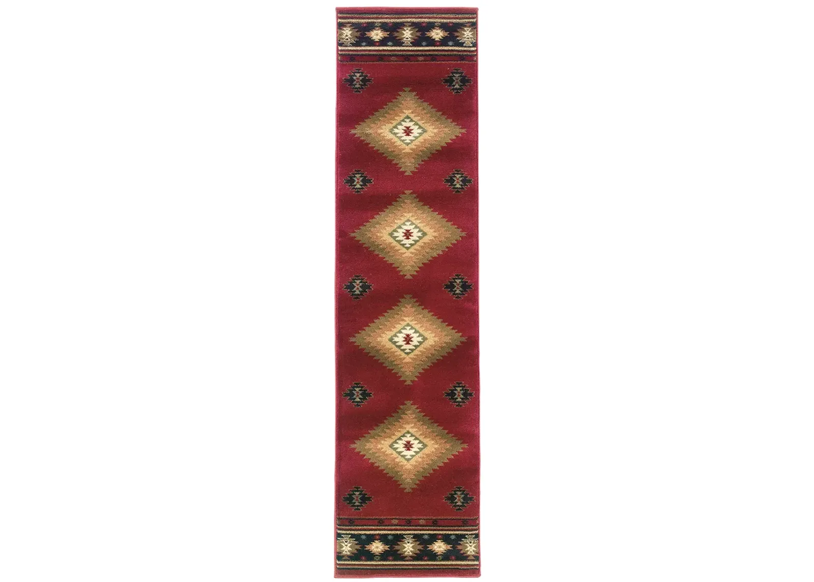 Hudson 1'10" x 7'6" Red Rug