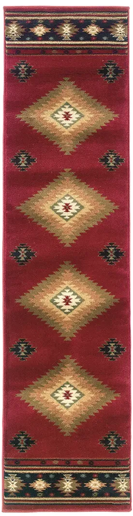 Hudson 1'10" x 7'6" Red Rug