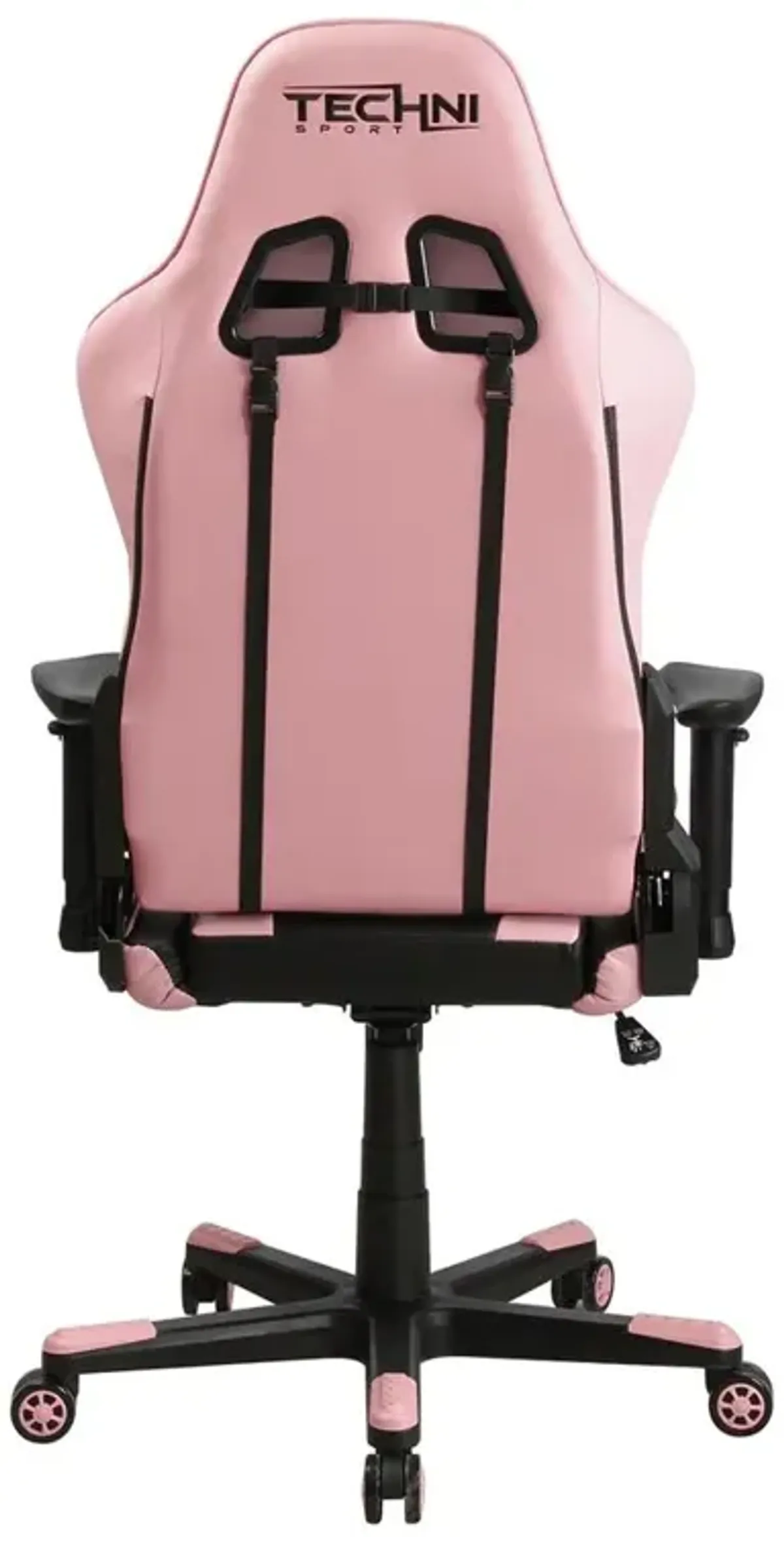 Techni Sport TS-4300 Ergonomic High Back Racer Style PC Gaming Chair, Pink