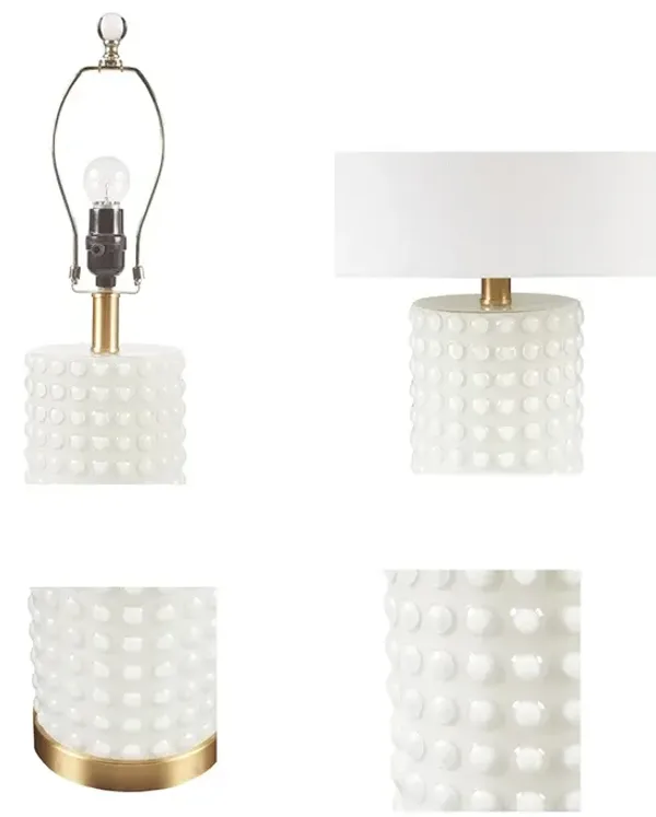 Streamdale Grace Ivy Textured Dot Table Lamp