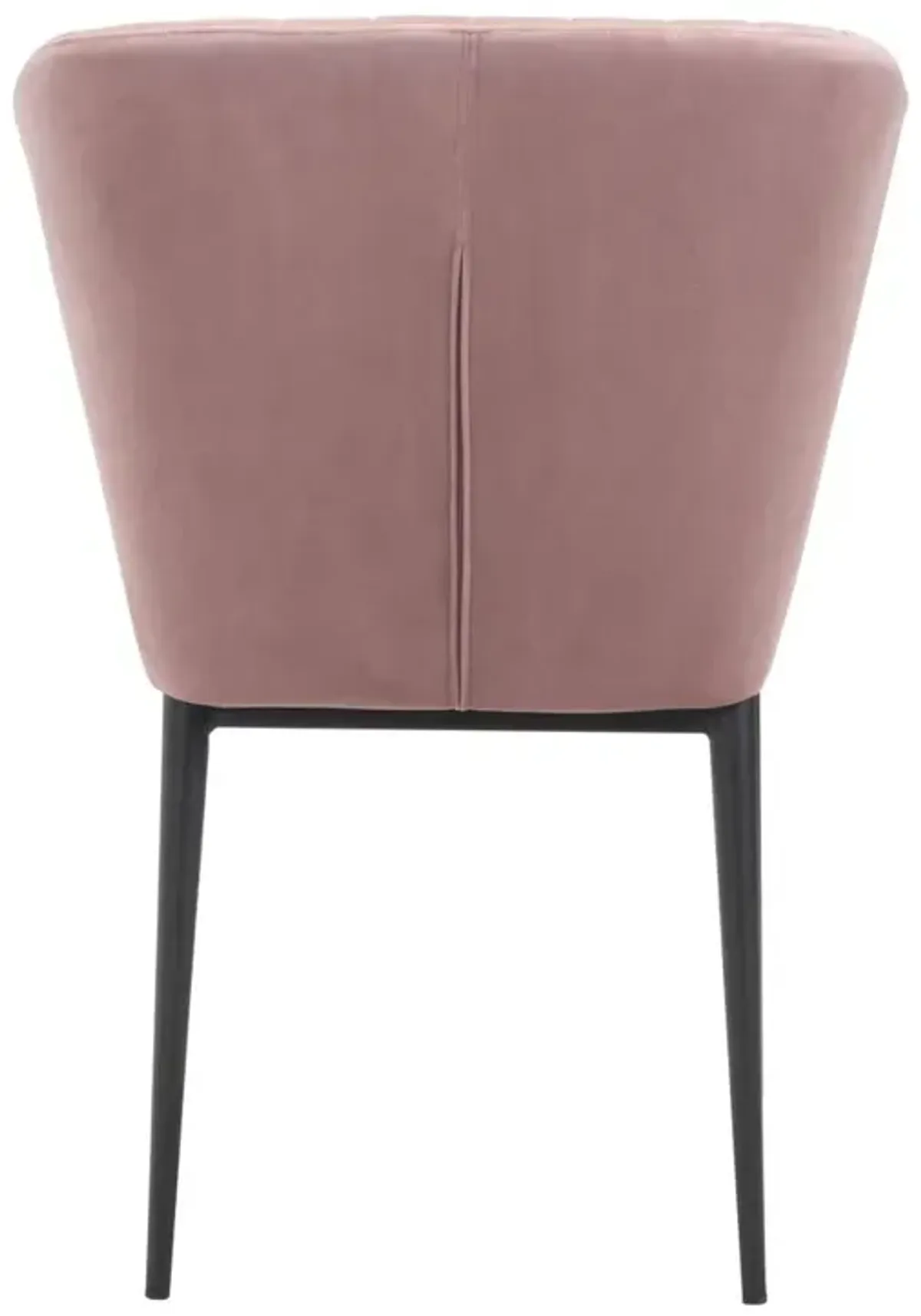 Belen Kox Tolivere Dining Chair (Set of 2), Pink Velvet, Belen Kox