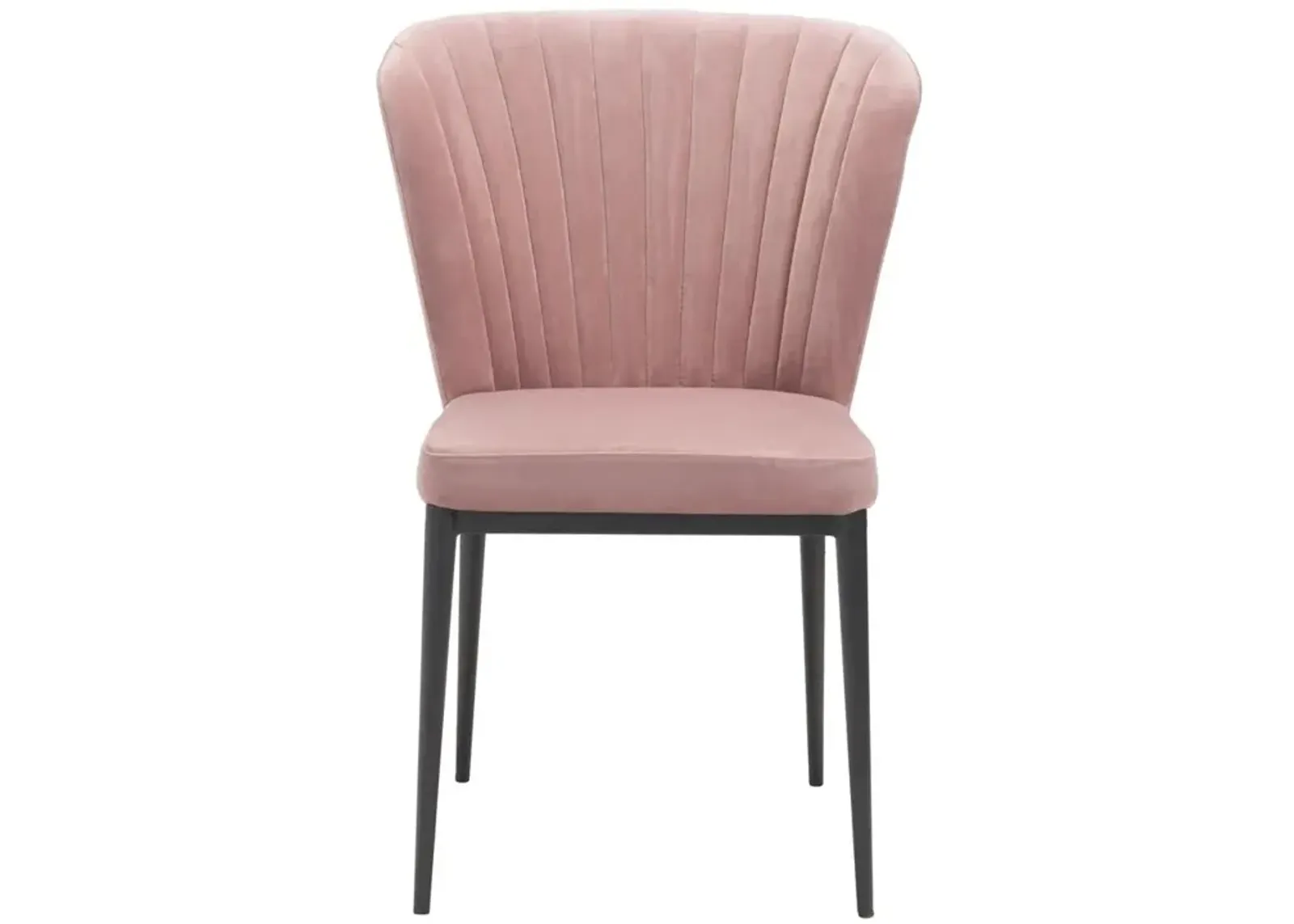 Belen Kox Tolivere Dining Chair (Set of 2), Pink Velvet, Belen Kox