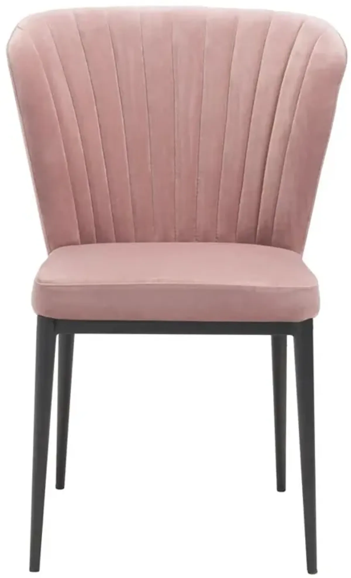 Belen Kox Tolivere Dining Chair (Set of 2), Pink Velvet, Belen Kox