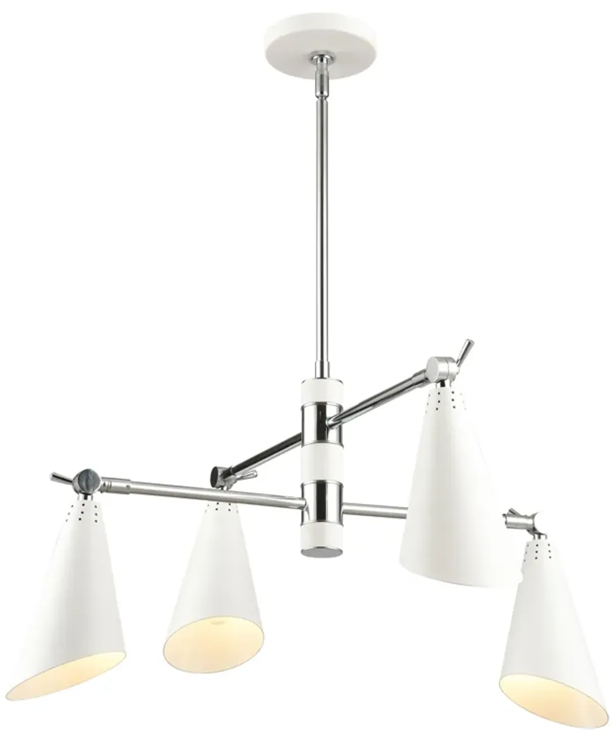 Luca 26" Wide 4-Light Chandelier