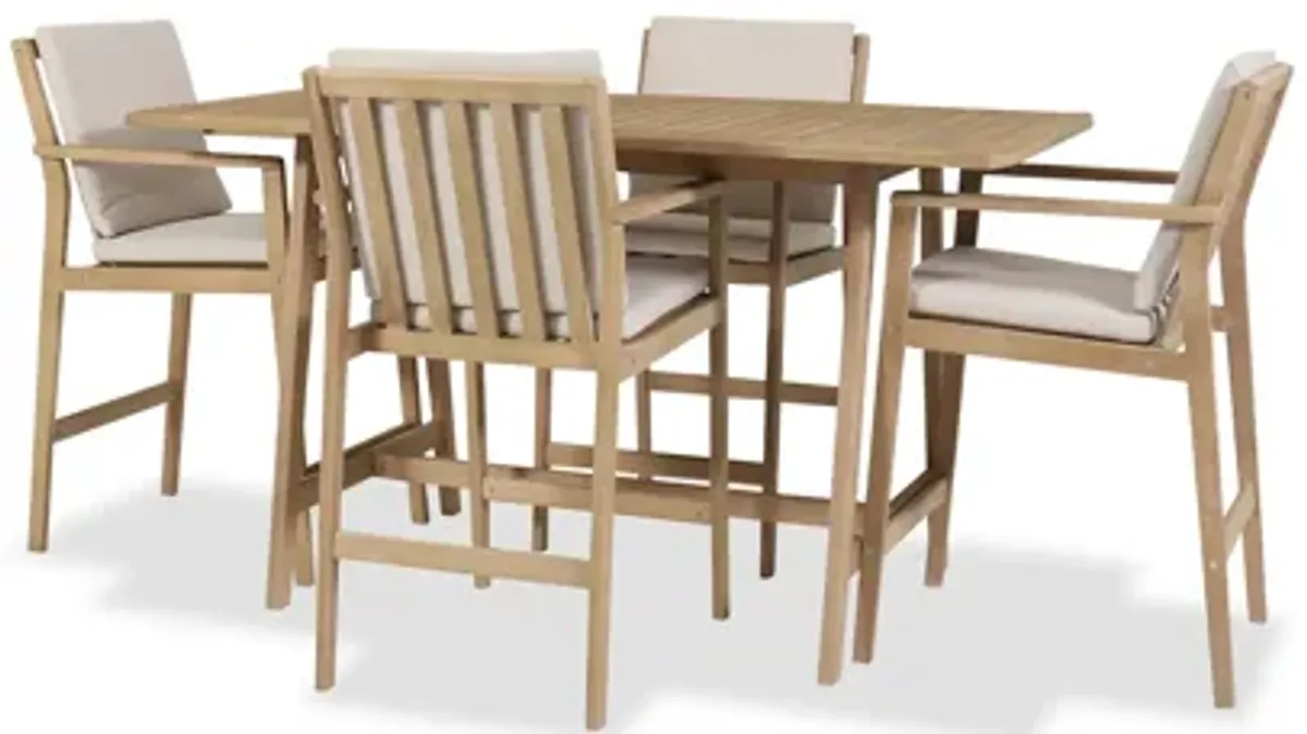 Jack 5-Piece Bar Dining Set