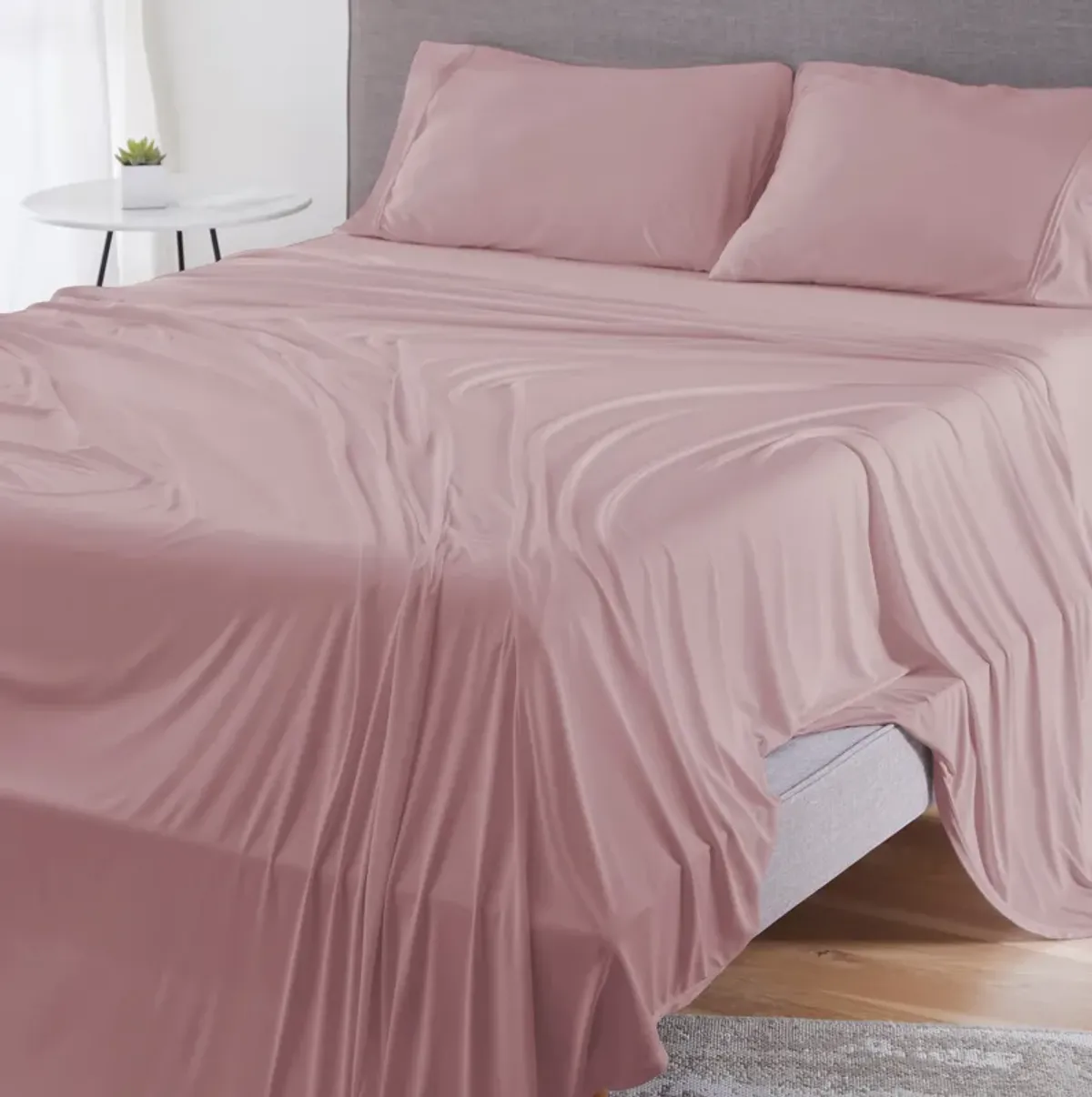 Dri-Tec King/California King Sheet Set - Blush