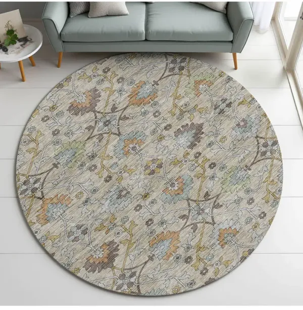 Silk Road 8' Round Rug
