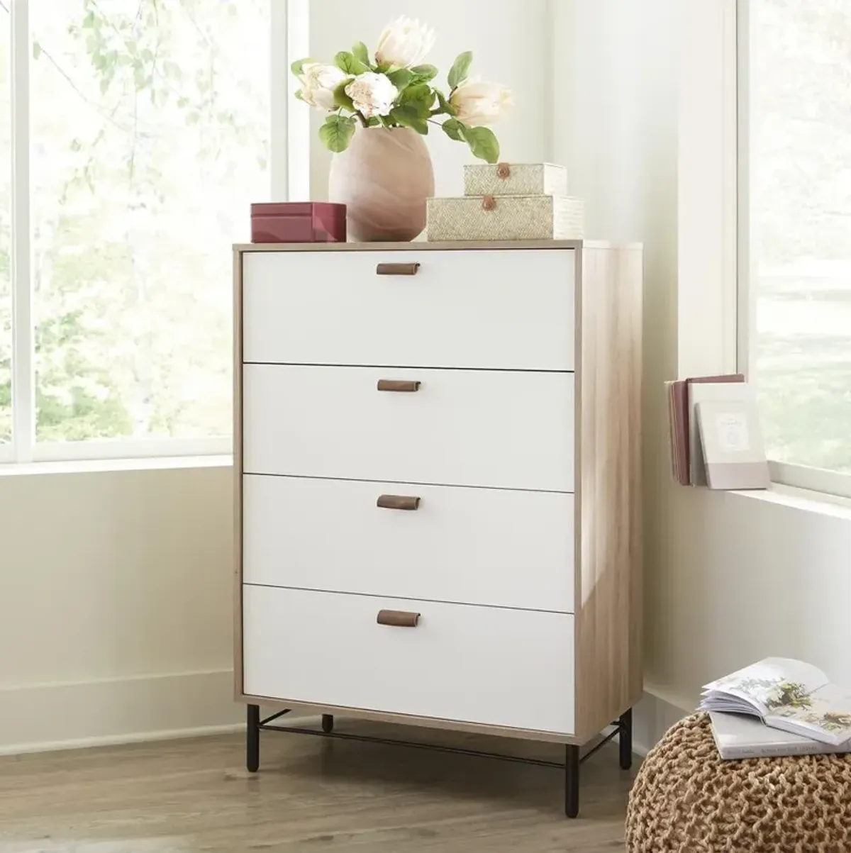 Sauder Anda Norr 4 Drawer Chest So