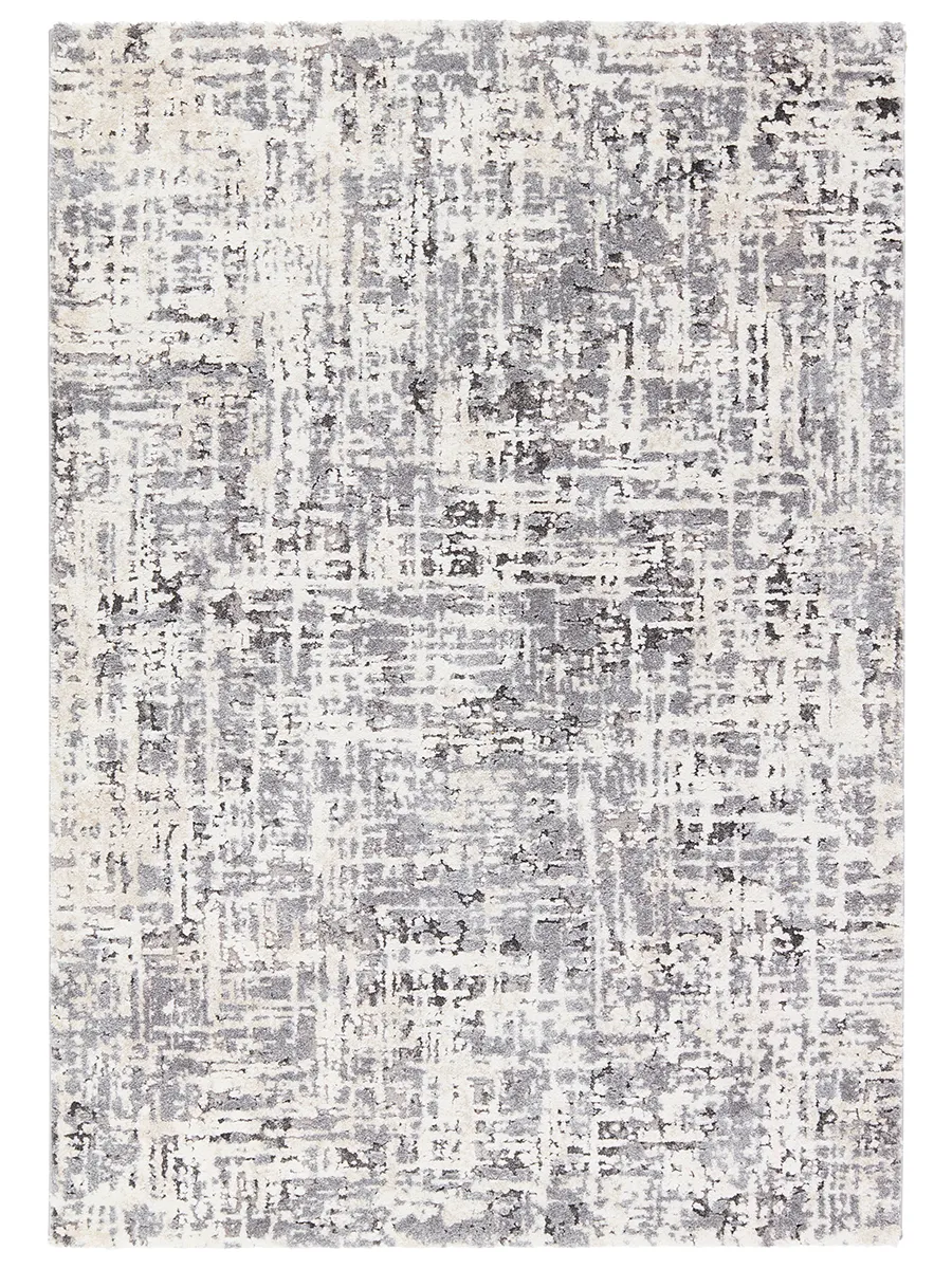 Ferris Gowon Gray 3' x 10' Runner Rug