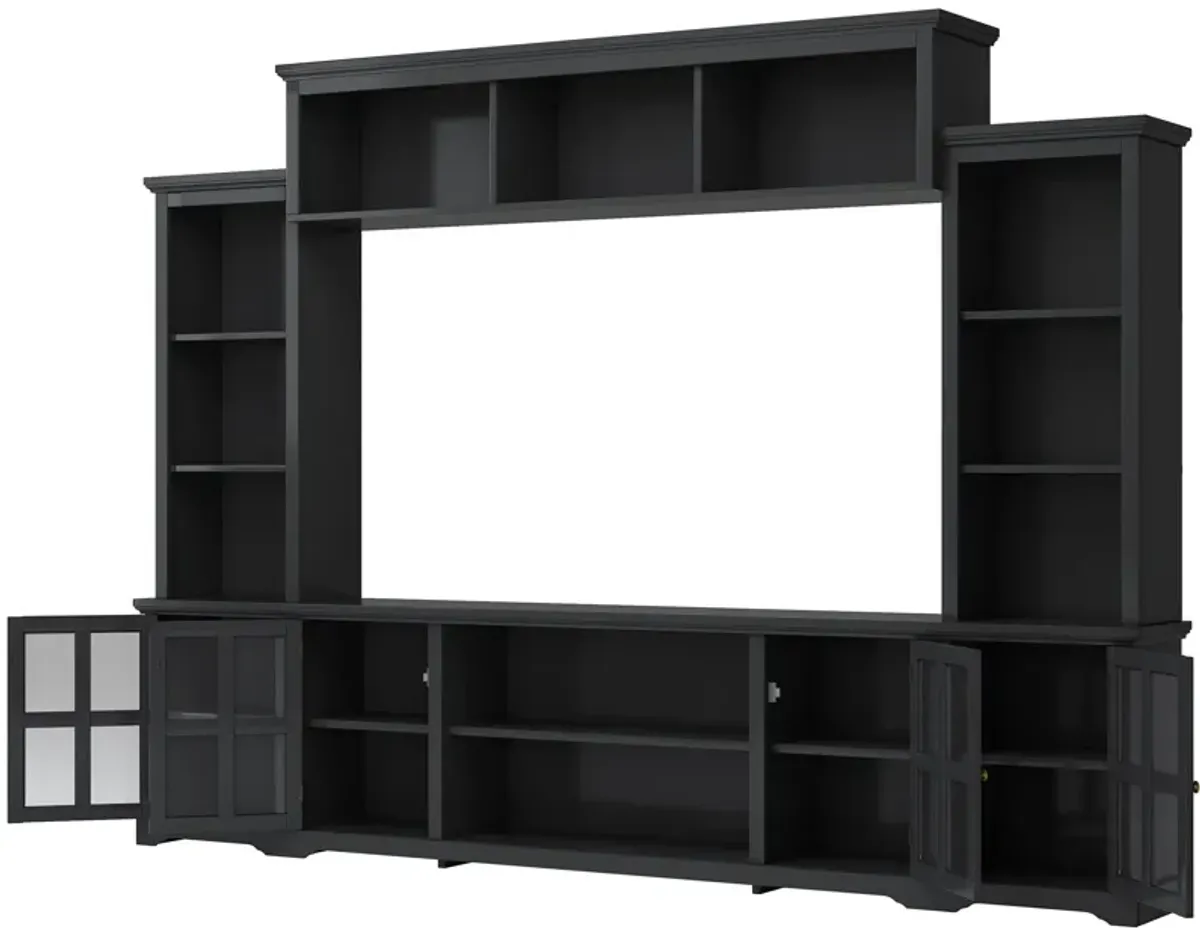 Merax Minimalism Entertainment Wall Unit TV Stand