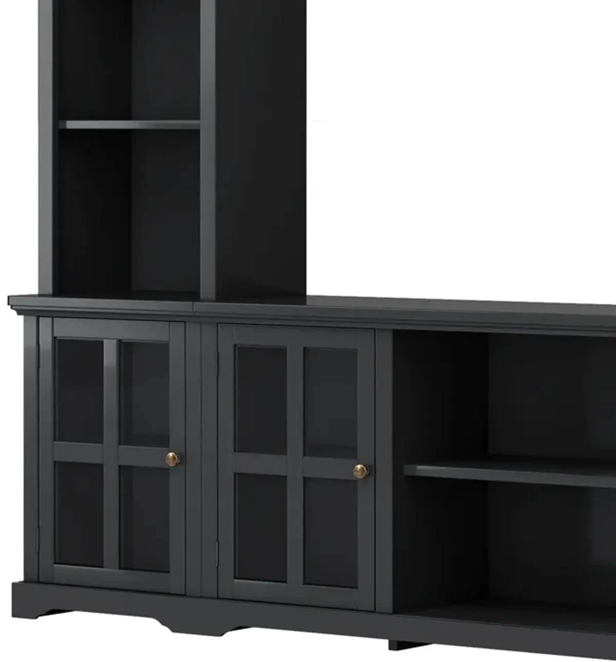 Merax Minimalism Entertainment Wall Unit TV Stand