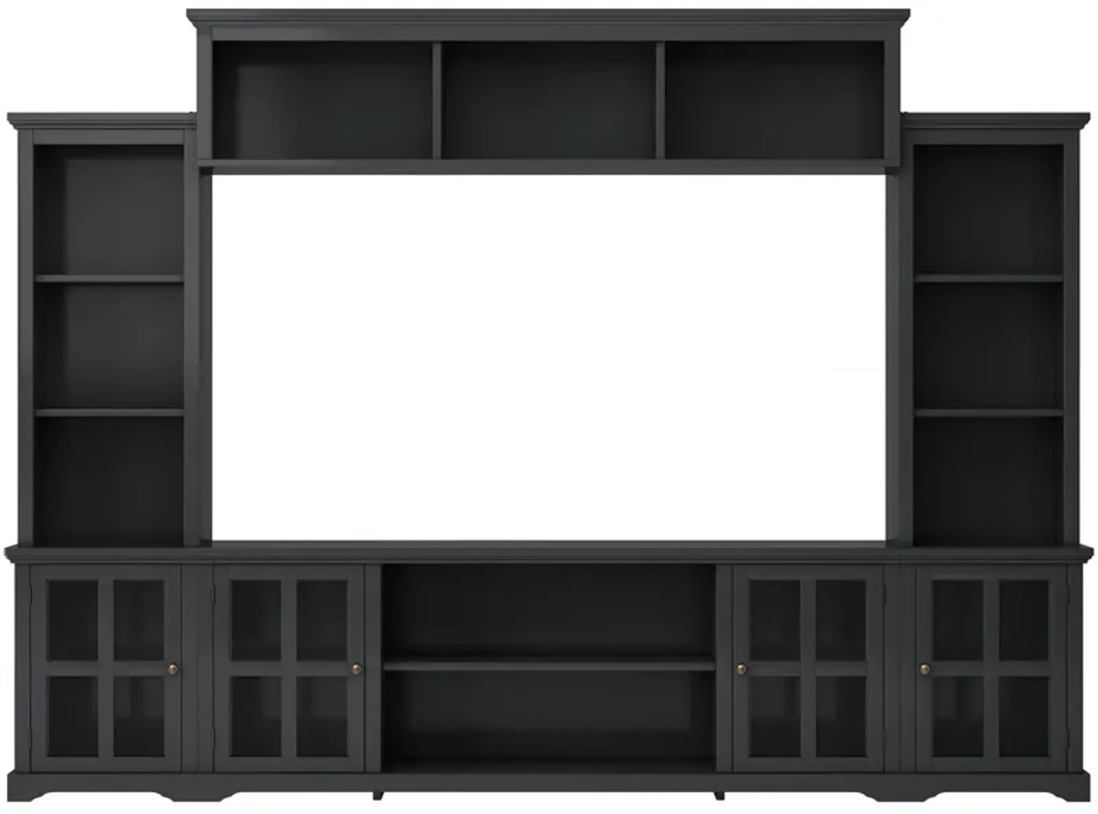 Merax Minimalism Entertainment Wall Unit TV Stand