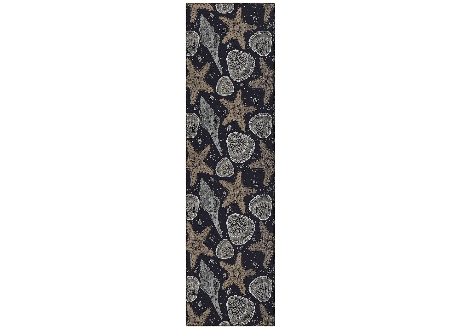 Seabreeze SZ4 Black 2'3" x 7'6" Rug