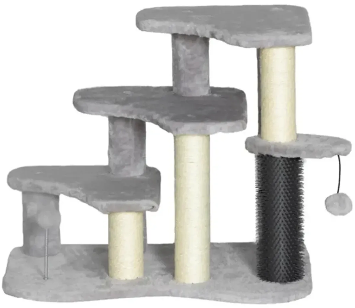 Multi-Level Cat Tree Tower with Scratching Posts, Hammock & Cozy Perches for Indoor Cats
