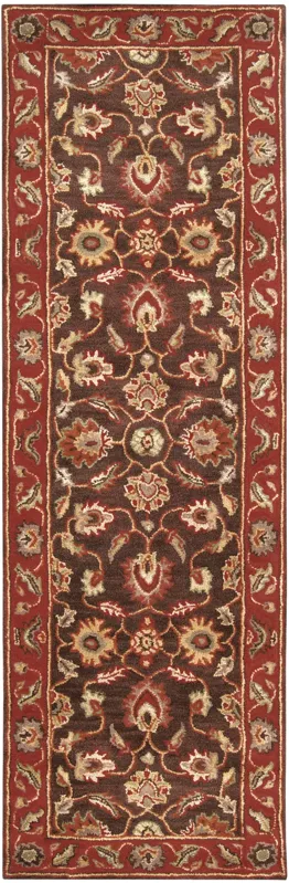 Caesar CAE-1036 2' x 4' Hearth Brown Rug