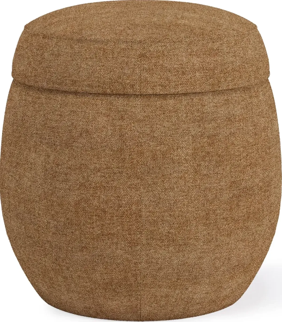 Flex Upholstered Ottoman in Porcini Chenille
