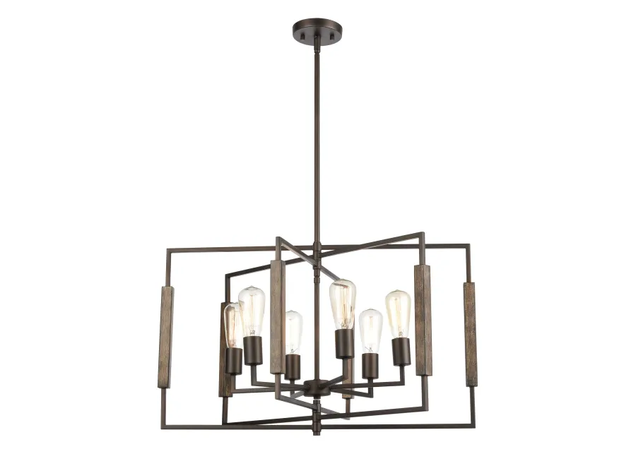 Zinger Rectangular Chandelier