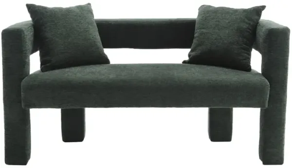Merax Modern Chenille Loveseat Sofa
