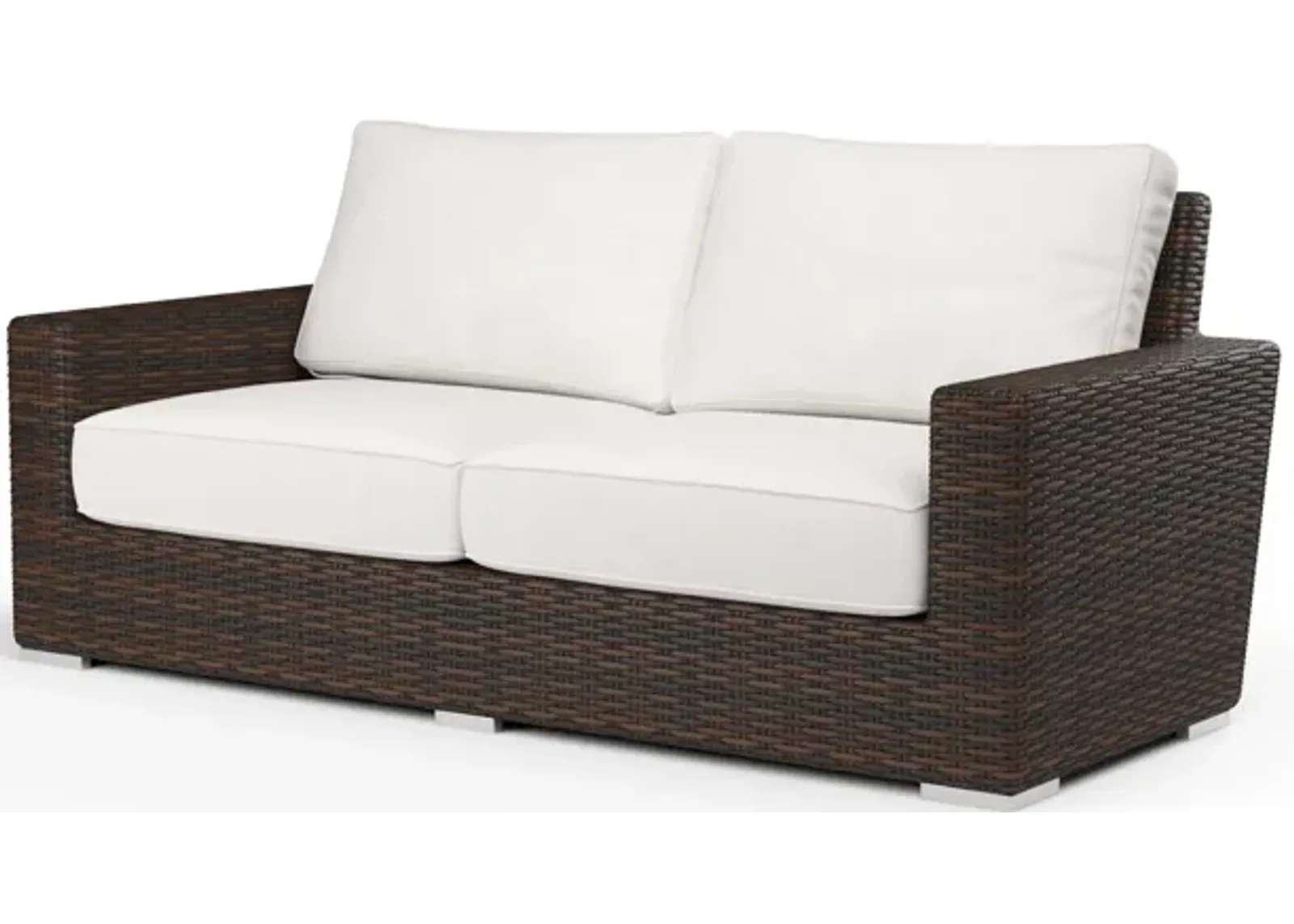 Montecito Loveseat in Canvas Flax w/ Self Welt