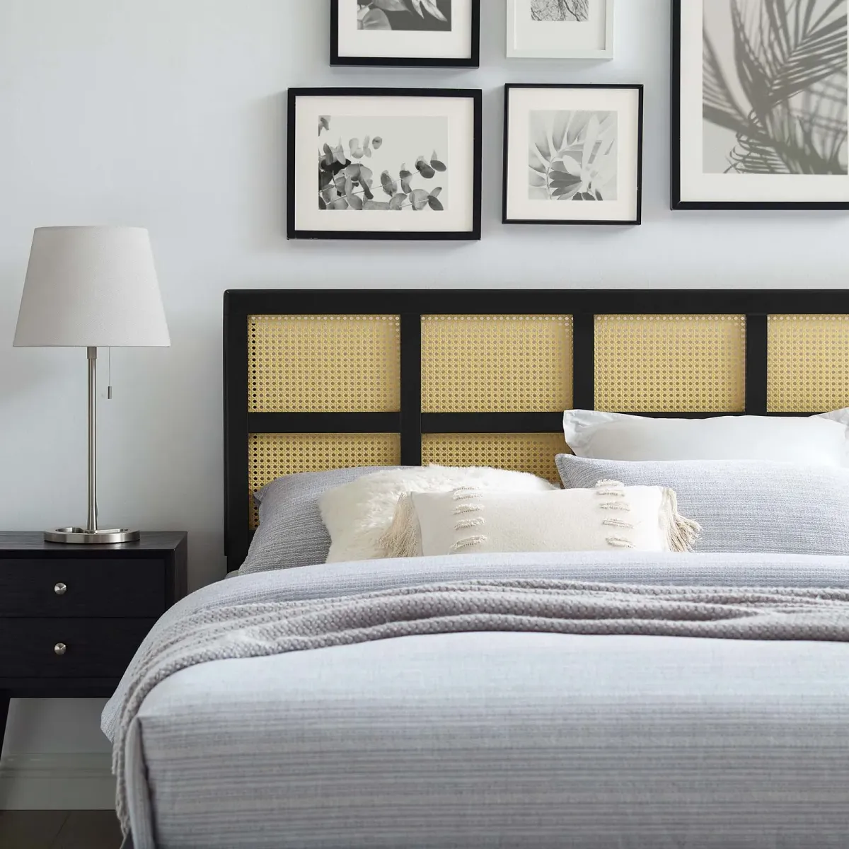 Modway - Luana Cane King Headboard