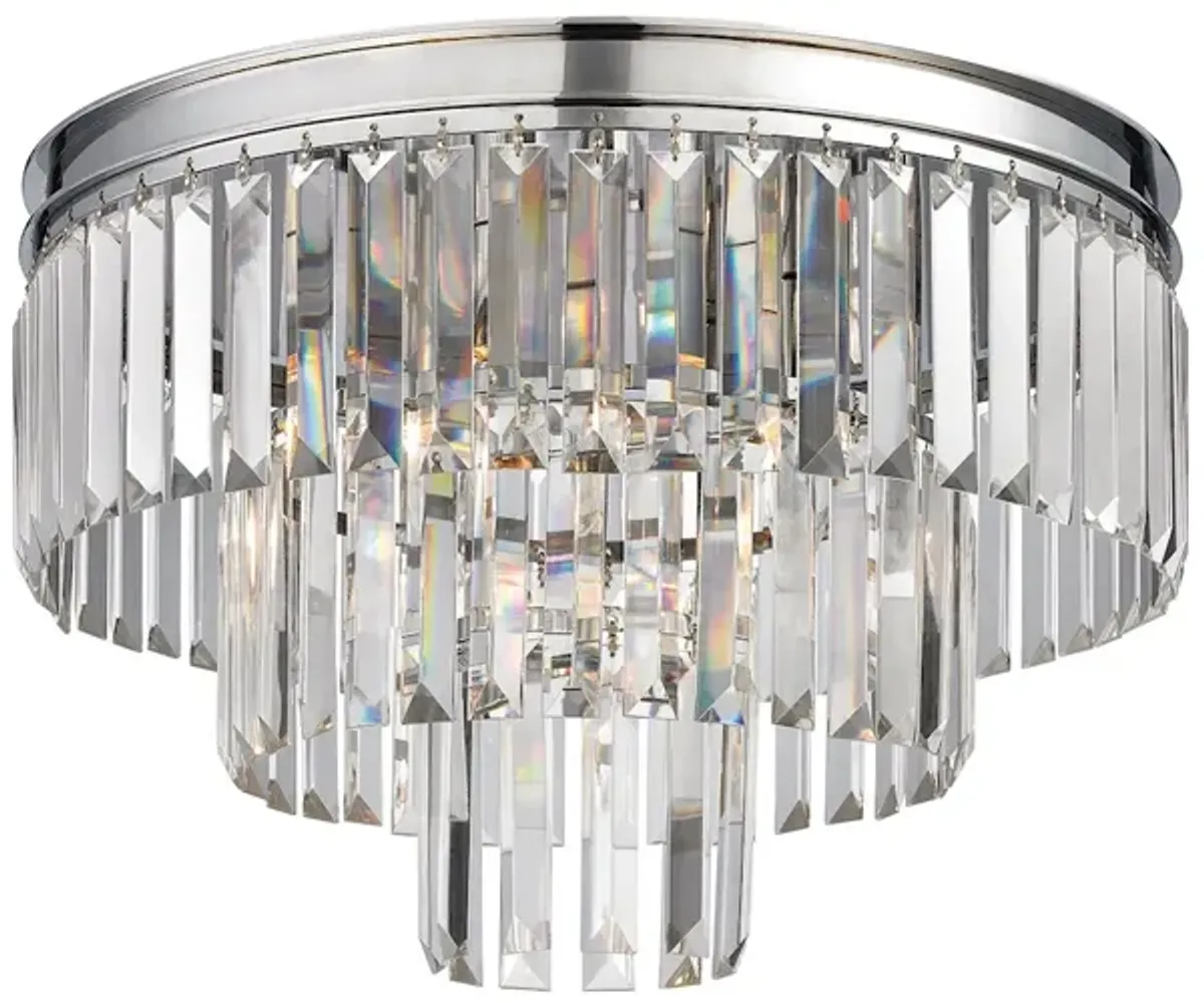 Palacial 19'' Wide LED Semi Flush Mount