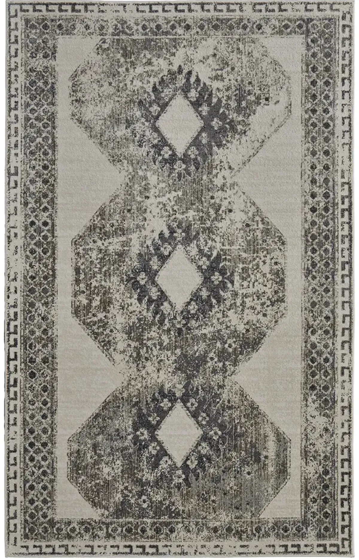 Kano 39LJF Ivory/Taupe/Gray 4'3" x 6'3" Rug