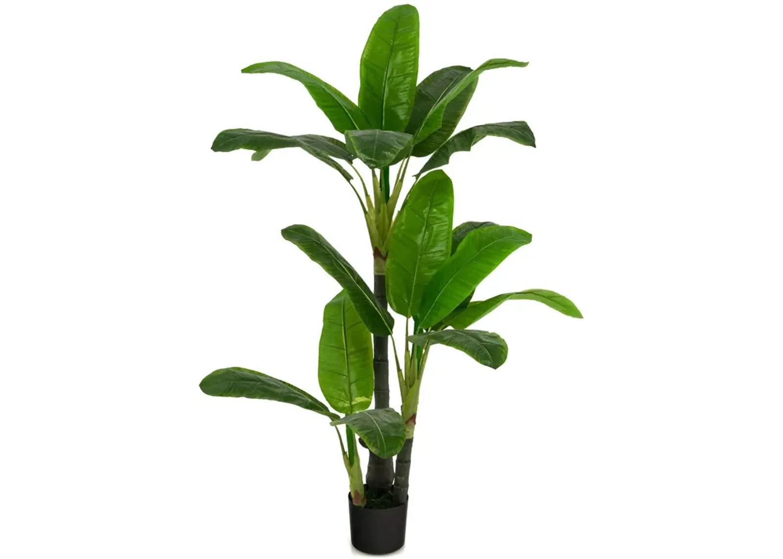 5 Feet Artificial Tree with 18 Large Leaves