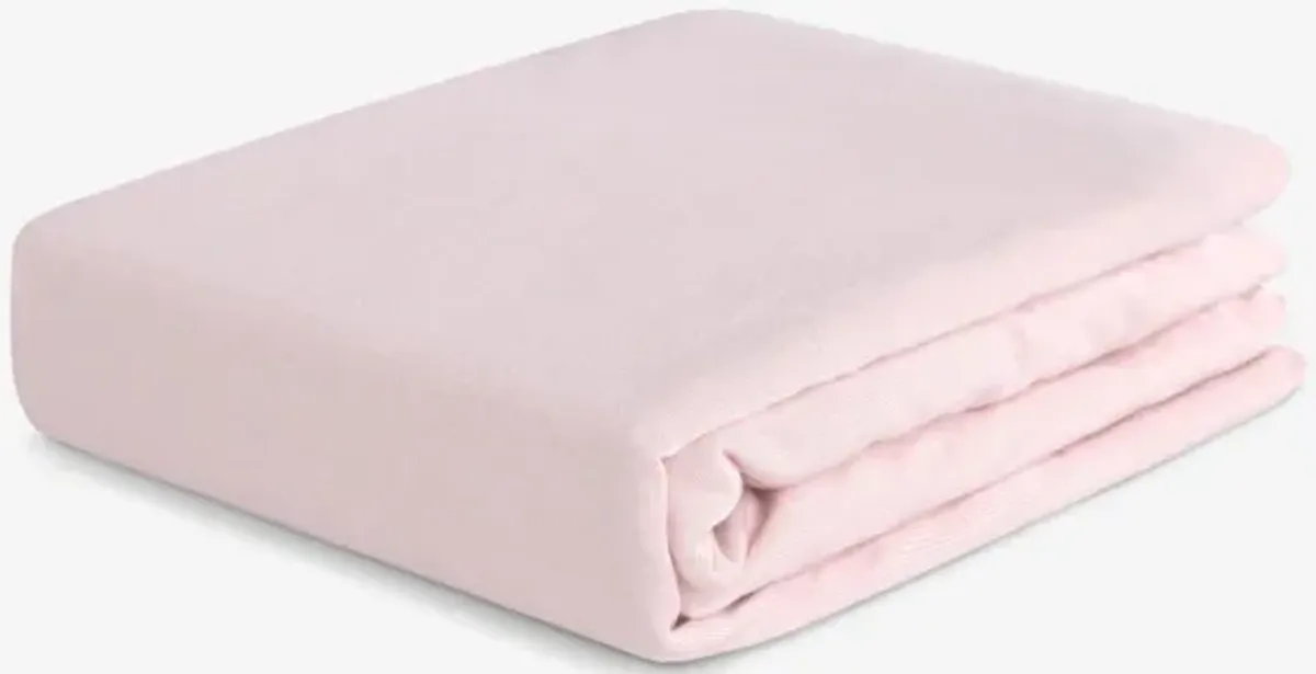 Hyper-Wool Crib Sheet - Light Pink