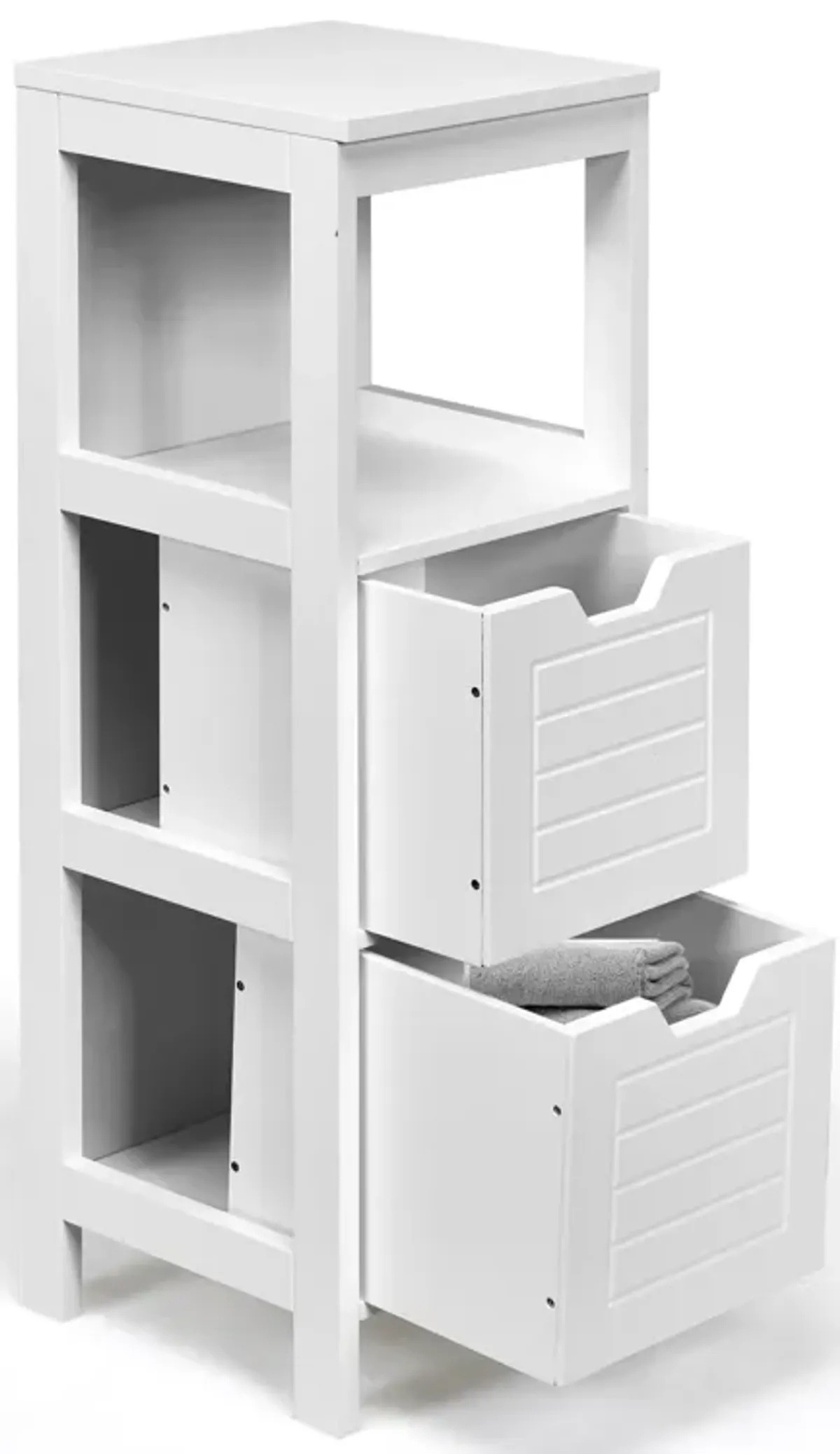 Floor Cabinet Multifunction Storage Rack Stand Organizer