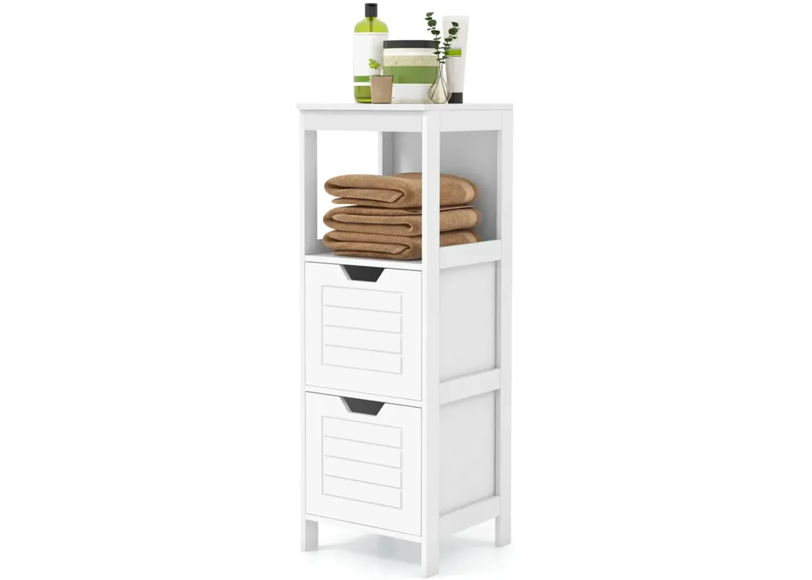 Floor Cabinet Multifunction Storage Rack Stand Organizer