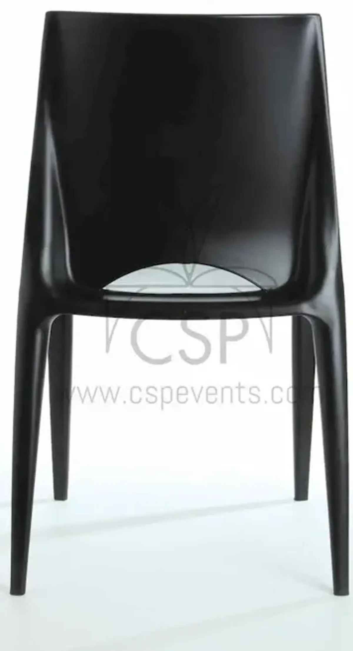 Commerical Seating Products Black Crescent Dining Chairs